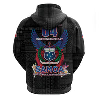 Samoa 64th Independence Anniversary Zip Hoodie LT05 - Polynesian Pride