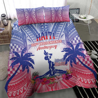 Haiti Independence Day Bedding Set Neg Maron Polynesian Style