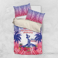 Haiti Independence Day Bedding Set Neg Maron Polynesian Style