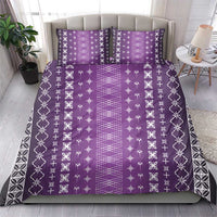 Purple Samoa Malu Tattoo Inspired Bedding Set - Polynesian Pride