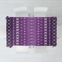 Purple Samoa Malu Tattoo Inspired Tablecloth - Polynesian Pride