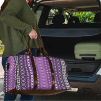 Purple Samoa Malu Tattoo Inspired Travel Bag - Polynesian Pride