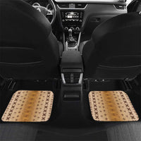 Beige Samoa Malu Tattoo Inspired Car Mats - Polynesian Pride