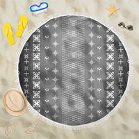 Black Samoa Malu Tattoo Inspired Beach Blanket - Polynesian Pride