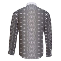 Black Samoa Malu Tattoo Inspired Family Matching Off Shoulder Maxi Dress and Hawaiian Shirt - Polynesian Pride