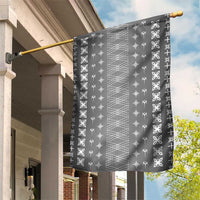 Black Samoa Malu Tattoo Inspired Garden Flag - Polynesian Pride