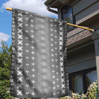 Black Samoa Malu Tattoo Inspired Garden Flag - Polynesian Pride