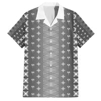 Black Samoa Malu Tattoo Inspired Hawaiian Shirt - Polynesian Pride