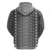 Black Samoa Malu Tattoo Inspired Hoodie LT05 - Polynesian Pride