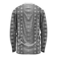 Black Samoa Malu Tattoo Inspired Long Sleeve Shirt LT05 - Polynesian Pride