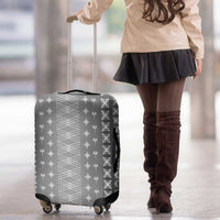 Black Samoa Malu Tattoo Inspired Luggage Cover LT05 - Polynesian Pride