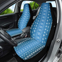 Blue Samoa Malu Tattoo Inspired Car Seat Cover LT05 - Polynesian Pride