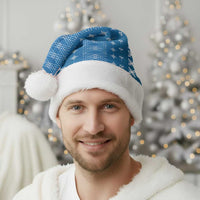 Blue Samoa Malu Tattoo Inspired Christmas Santa Hat LT05 - Polynesian Pride
