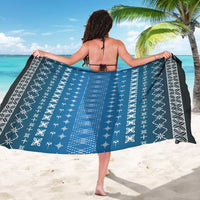 Blue Samoa Malu Tattoo Inspired Sarong - Polynesian Pride