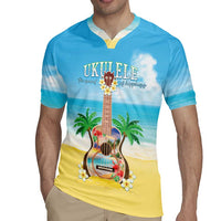 Hawaiian Ukulele Rugby Jersey Sound Of Happiness LT05 - Polynesian Pride