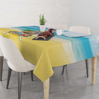 Hawaiian Ukulele Tablecloth Sound Of Happiness LT05 - Polynesian Pride