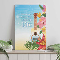 National Ukulele Day Canvas Wall Art Tropical Vibe
