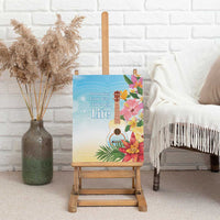 National Ukulele Day Canvas Wall Art Tropical Vibe