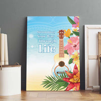 National Ukulele Day Canvas Wall Art Tropical Vibe