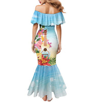 National Ukulele Day Mermaid Dress Tropical Vibe