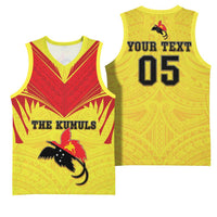 Papua New Guinea Rugby Custom Basketball Jersey Kumuls Heritage