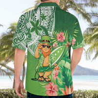 Aloha Hawaii St Patrick's Day Hawaiian Shirt Polynesian Style LT05 - Polynesian Pride