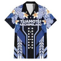 French Polynesia Tuamotu Archipelago Family Matching Mermaid Dress and Hawaiian Shirt Polynesian Pattern Unique Style LT05 Dad's Shirt - Short Sleeve Navy - Polynesian Pride