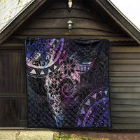 Polynesian Sunset Plumeria Quilt Galaxy Polynesian Tattoo LT05 - Polynesian Pride