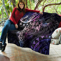 Polynesian Sunset Plumeria Quilt Galaxy Polynesian Tattoo LT05 - Polynesian Pride