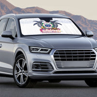 Samoa Independence Day Auto Sun Shade Samoa United For A New Beginning LT05 - Polynesian Pride