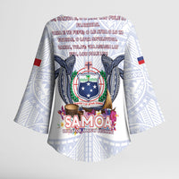 Samoa Independence Day Kimono Sleeve Blouse Samoa United For A New Beginning