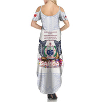 Samoa Independence Day Summer Maxi Dress Samoa United For A New Beginning LT05 - Polynesian Pride