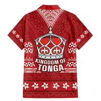 Tonga King Tupou VI Day Family Matching Mermaid Dress and Hawaiian Shirt Traditional Tongan Kupesi Pattern