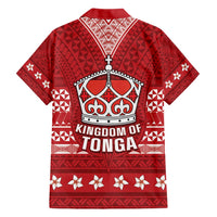 Tonga King Tupou VI Day Hawaiian Shirt Traditional Tongan Kupesi Pattern