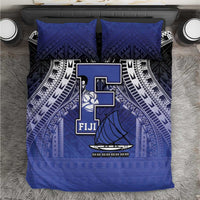 Fiji Drua Bedding Set Fijian Tapa Pattern