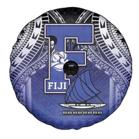 Fiji Drua Spare Tire Cover Fijian Tapa Pattern LT05 - Polynesian Pride