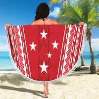 Samoa FAST Beach Blanket Forever Proud Samoan Tribal Pattern - Polynesian Pride