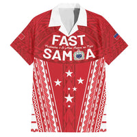Samoa FAST Family Matching Tank Maxi Dress and Hawaiian Shirt Forever Proud Samoan Tribal Pattern - Polynesian Pride