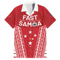 Samoa FAST Hawaiian Shirt Forever Proud Samoan Tribal Pattern - Polynesian Pride