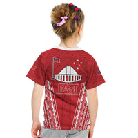 Samoa FAST Kid T Shirt Forever Proud Samoan Tribal Pattern LT05 - Polynesian Pride