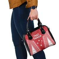 Samoa FAST Shoulder Handbag Forever Proud Samoan Tribal Pattern - Polynesian Pride