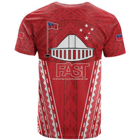 Samoa FAST T Shirt Forever Proud Samoan Tribal Pattern LT05 - Polynesian Pride