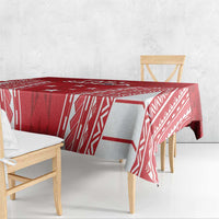 Samoa FAST Tablecloth Forever Proud Samoan Tribal Pattern - Polynesian Pride