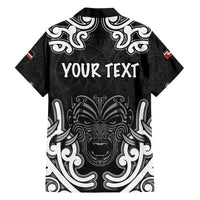 Personalised Aotearoa Family Matching Off Shoulder Long Sleeve Dress and Hawaiian Shirt Toitu Te Tiriti O Waitangi LT05 - Polynesian Pride