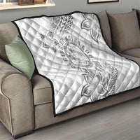 Brain Cancer Warrior Quilt Never Give Up