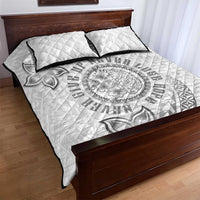 Brain Cancer Warrior Quilt Bed Set Never Give Up