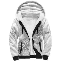 Brain Cancer Warrior Sherpa Hoodie Never Give Up