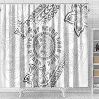 Brain Cancer Warrior Shower Curtain Never Give Up