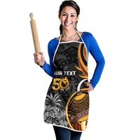 Personalised Papua New Guinea Apron Happy 50th Independence Anniversary LT05 - Polynesian Pride