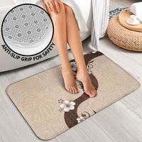 Polynesia Hibiscus Bathroom Set Cameo Curve Motif - Polynesian Pride